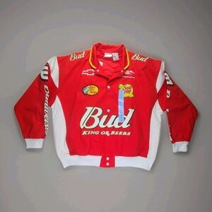 Budweiser Kids Racing Jacket - Red and White